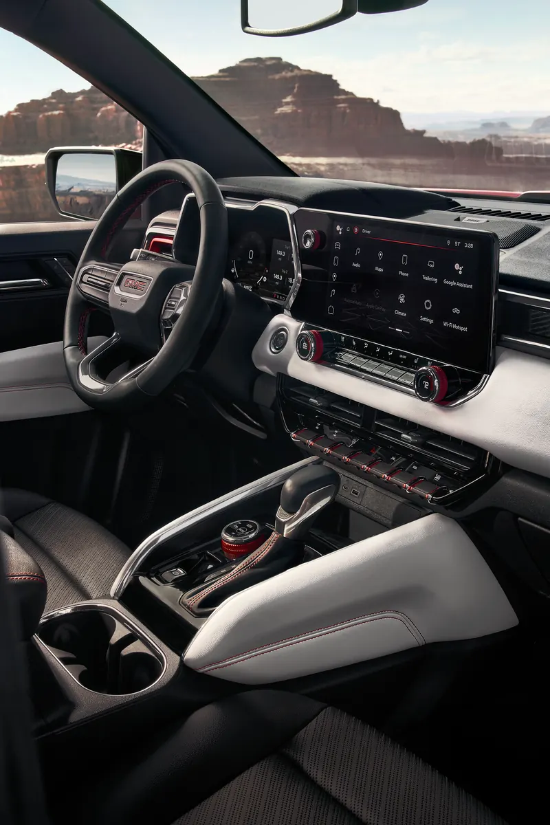 2026 GMC Canyon infotainment system at Paris GMC in Paris TX
