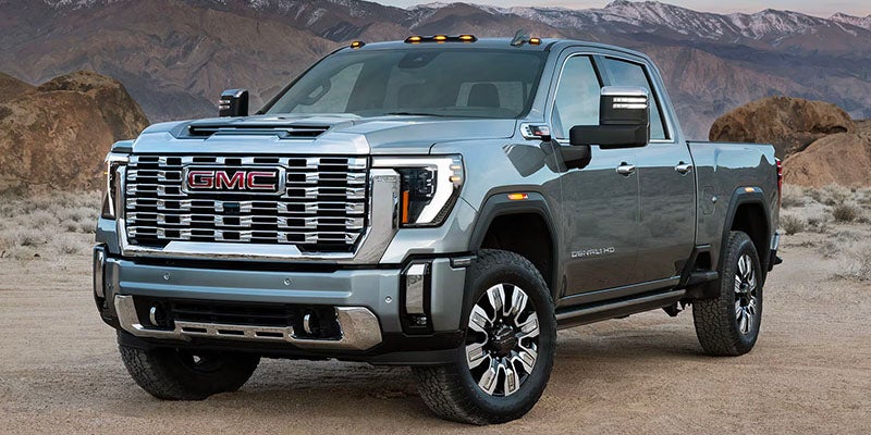 2026 GMC Sierra 2500 HD side angle view