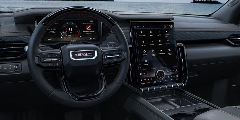 2026 GMC Acadia infotainment and digital display tech